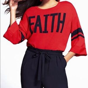 Gabrielle Union FAITH Blouse. Size M